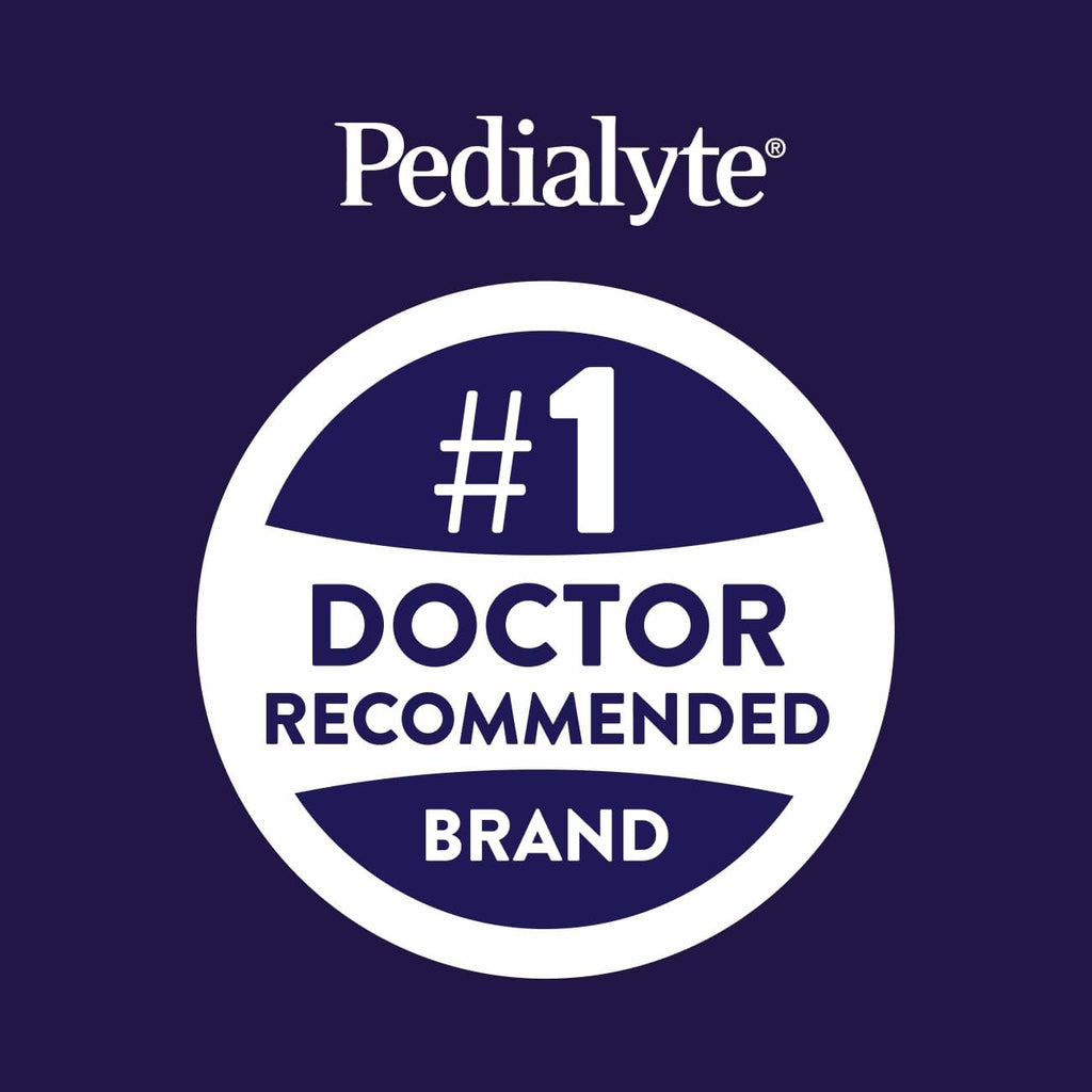 Pedialyte Electrolyte Powder, Hydration Drink for Kids & Adults, Variety Pack: Strawberry, Fruit Punch, Grape, and Apple, 24 Powder Packets