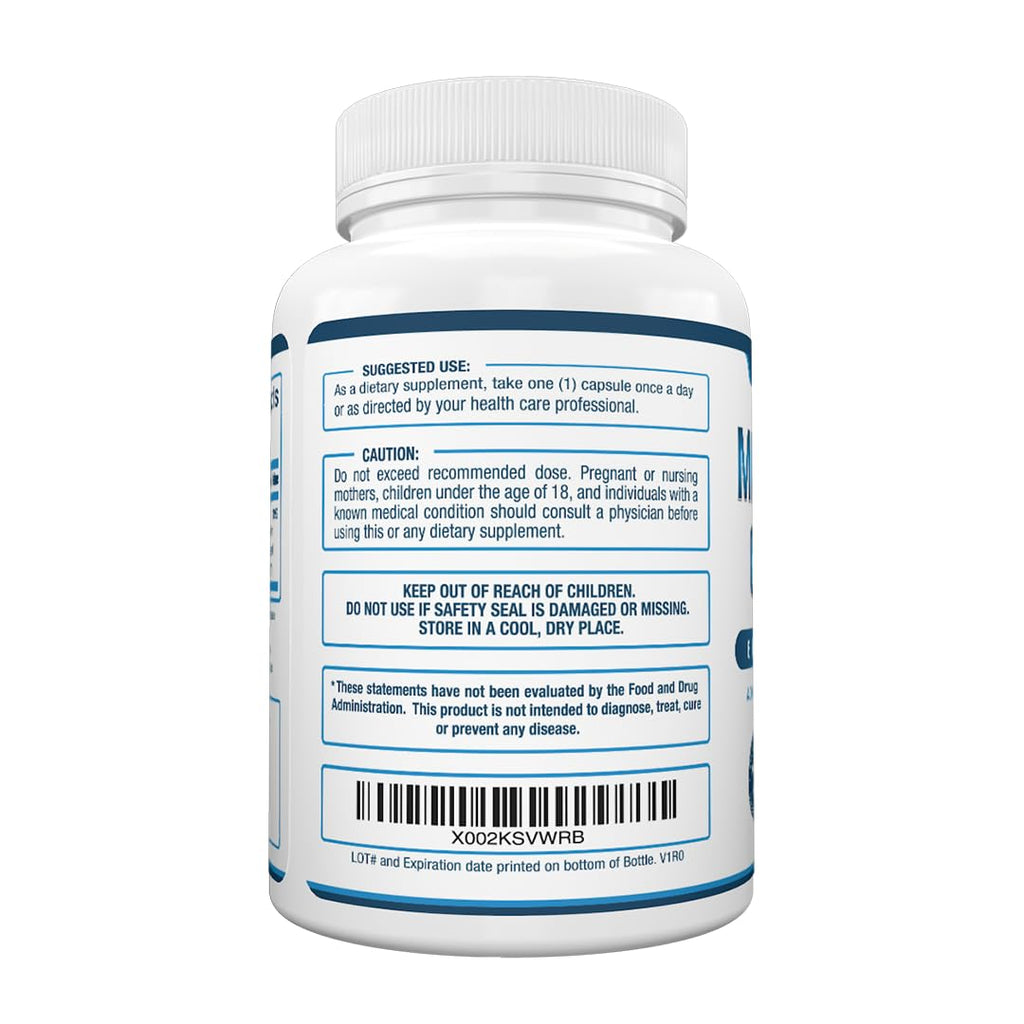 Purely Optimal Magnesium Complex - 6 Forms Magnesium Glycinate, Citrate & Malate - Sleep Support, Stress Relief, Muscles, Heart Health & Relaxation - Magnesium Supplement for Women & Men, 120 Caps Purely Optimal buy supplements Au