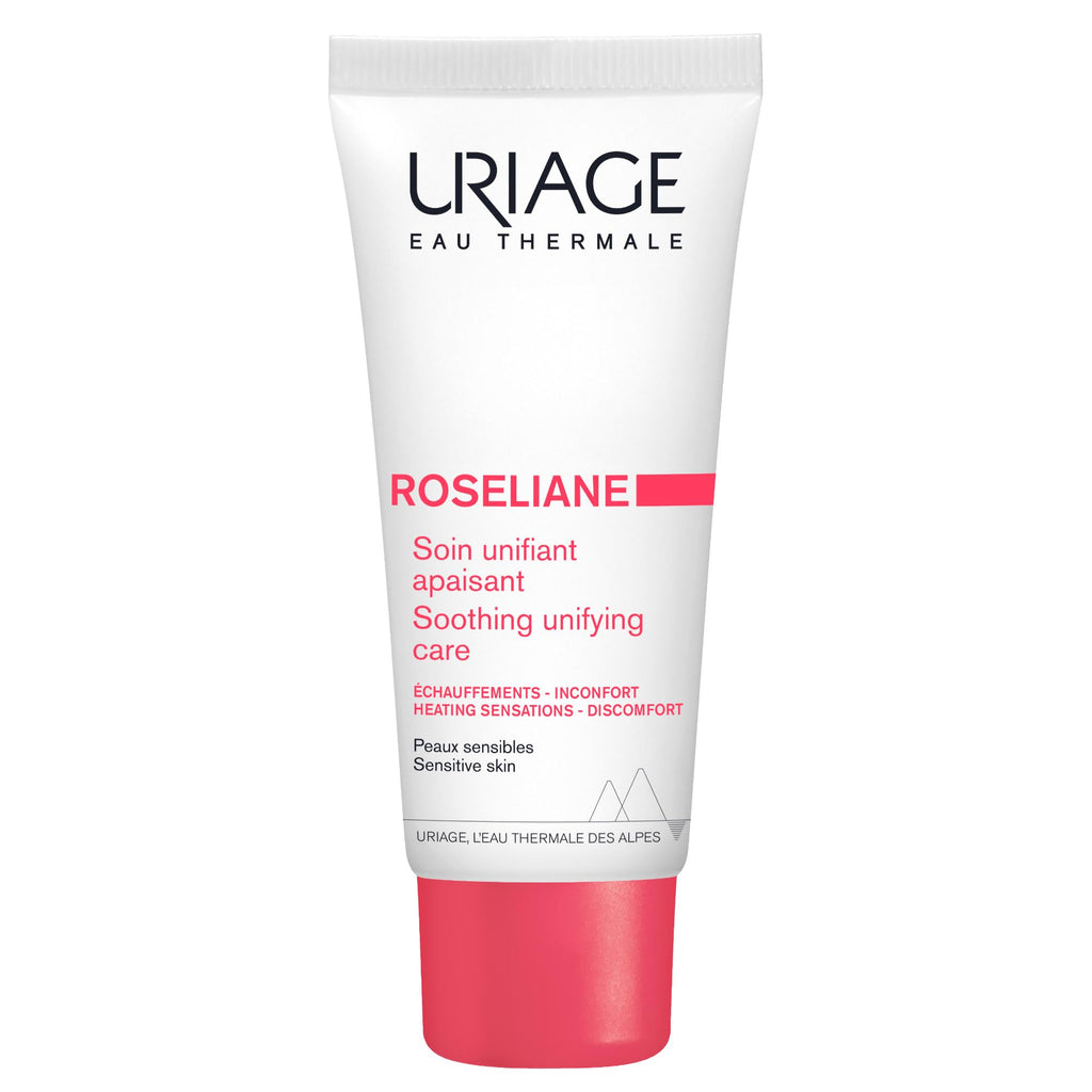 Uriage Roséliane Visible Redness-Neutralizing Rich Care With Red Algae + Ceramides + Shea Butter, Soothes, Nourishes & Reduces Visible Redness, Rich Face Care For Long