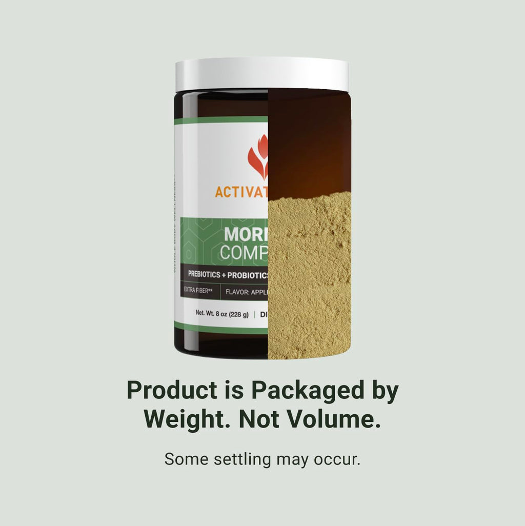 ACTIVATEDYOU Morning Complete Daily Wellness Greens Superfood Drink Mix for Gut Health w/Prebiotics, Probiotics, Antioxidants, Green Superfoods,