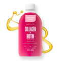 MAËLYS Collagen + BIOTIN Supercharged Liquid Collagen - Drinkable Hydrolyzed Type I & III Collagen Supplement with Biotin, Vitamin C, Zinc & Folic Acid