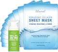 Ebanel Bundle of 30% AHA 2% BHA Chemical Peel and 10 Pack Collagen Face Mask