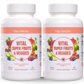 Vital Super Fruits & Veggies - Daily Superfood Capsules for Adults - Fruit & Vegetable Supplements to Boost Immunity & Energy - 2-in-1 Formula for Overall Wellness VITAL NUTRITIVEBuy Supplements Australia