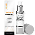 Super Vitamin C Face Serum for Mature Skin: Hydrating Brightening Formula - Vitamin C, Hyaluronic Acid, Vitamin E, Caffeine