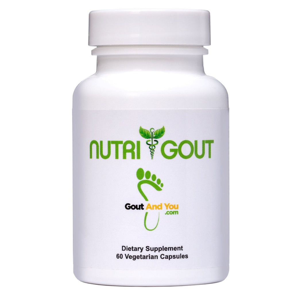 NutriGout Uric Acid Cleanse Supplement w/Turmeric, Celery Seed, Bromelain, Milk Thistle, Dandelion and Chanca Piedra,