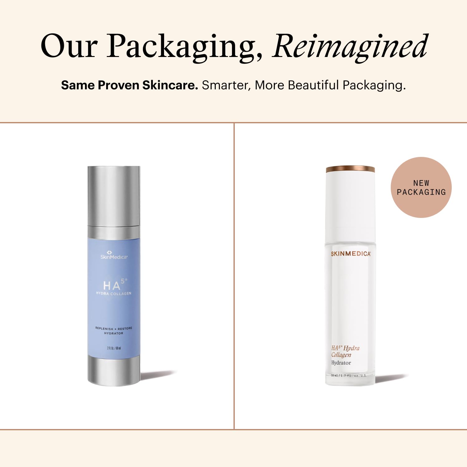SkinMedica HA5 Hydra Collagen Hydrator with Vegan Collagen (NEW PACKAGING), Age-Defying Skincare for Women with Hyaluronic Acid