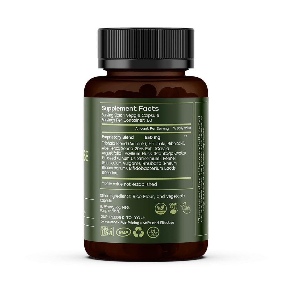 GREEN'S BEST Colon Cleanse Capsules – Advanced Digestive Support & Natural Detox – with Probiotics, Senna, Aloe Ferox & Fiber