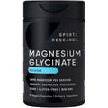 Sports Research® Magnesium Glycinate - Supports Restful Sleep & Enzymatic Processes - 160 mg Chelated Magnesium - Vegan Capsule - 90 Count Sports ResearchBuy Supplements Australia