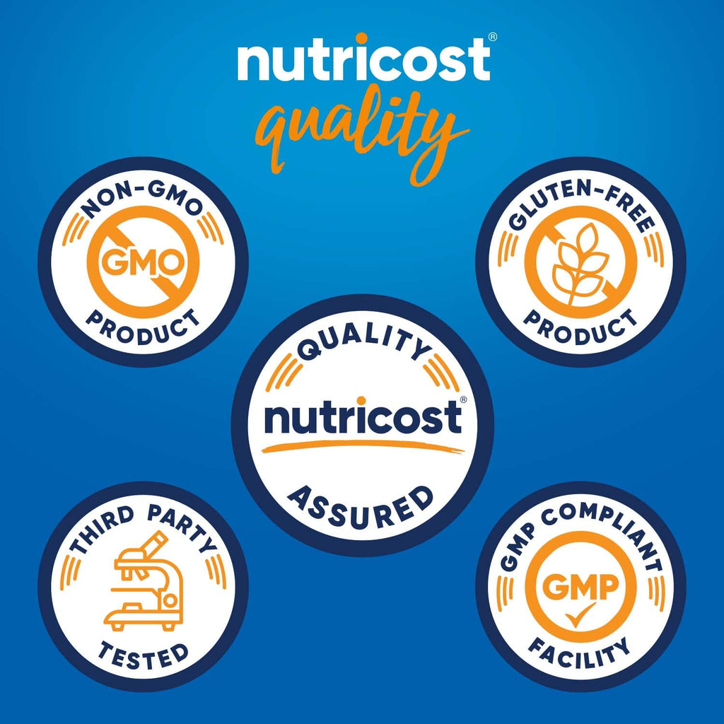 Nutricost Acetyl L-Carnitine (ALCAR) 500mg, 180 Capsules, 180 Servings - Non-GMO and Gluten Free, 1 Capsule per Serving