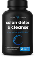 NutraChamps Colon Cleanse & Detox for Weight Loss [14 Day Quick Cleanser] Safe & Effective Formula with Probiotic