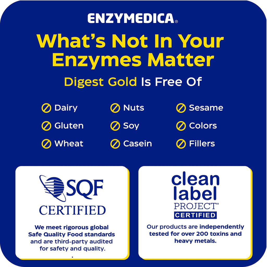Enzymedica, Digest Gold to Go Pillbox, 21 Capsules