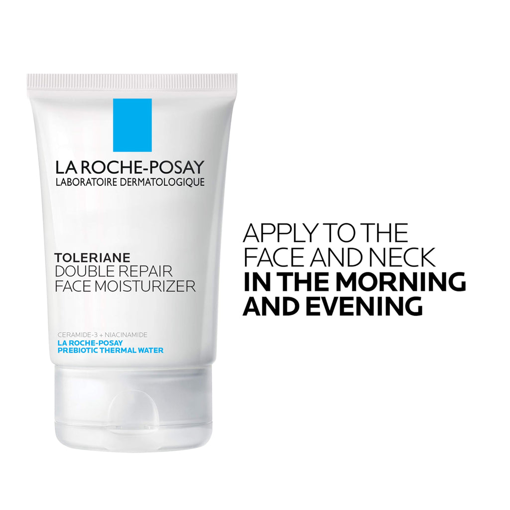 La Roche-Posay Toleriane Double Repair Face Moisturizer,Daily Moisturizer Face Cream with Ceramide and Niacinamide for All Skin Types,