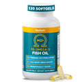 MacuHealth Omega 3 Fish Oil - 1100mg DHA, 1100mg EPA, Eye & Health Supplement, Triglyceride Formula, 120 Softgels
