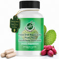 Natural Home Cures Premium Freeze-Dried Nopal Cactus Capsules, Mountain-Grown in Mexico, Whole Prickly Pear Cactus Powder Supplement, No Fillers