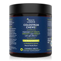 Health Logics Colostrum Chews-Colostrum Supplement 25% IgG for Gut Health, Immune Support, Hair Growth, Vanilla Flavor, 90 Servings