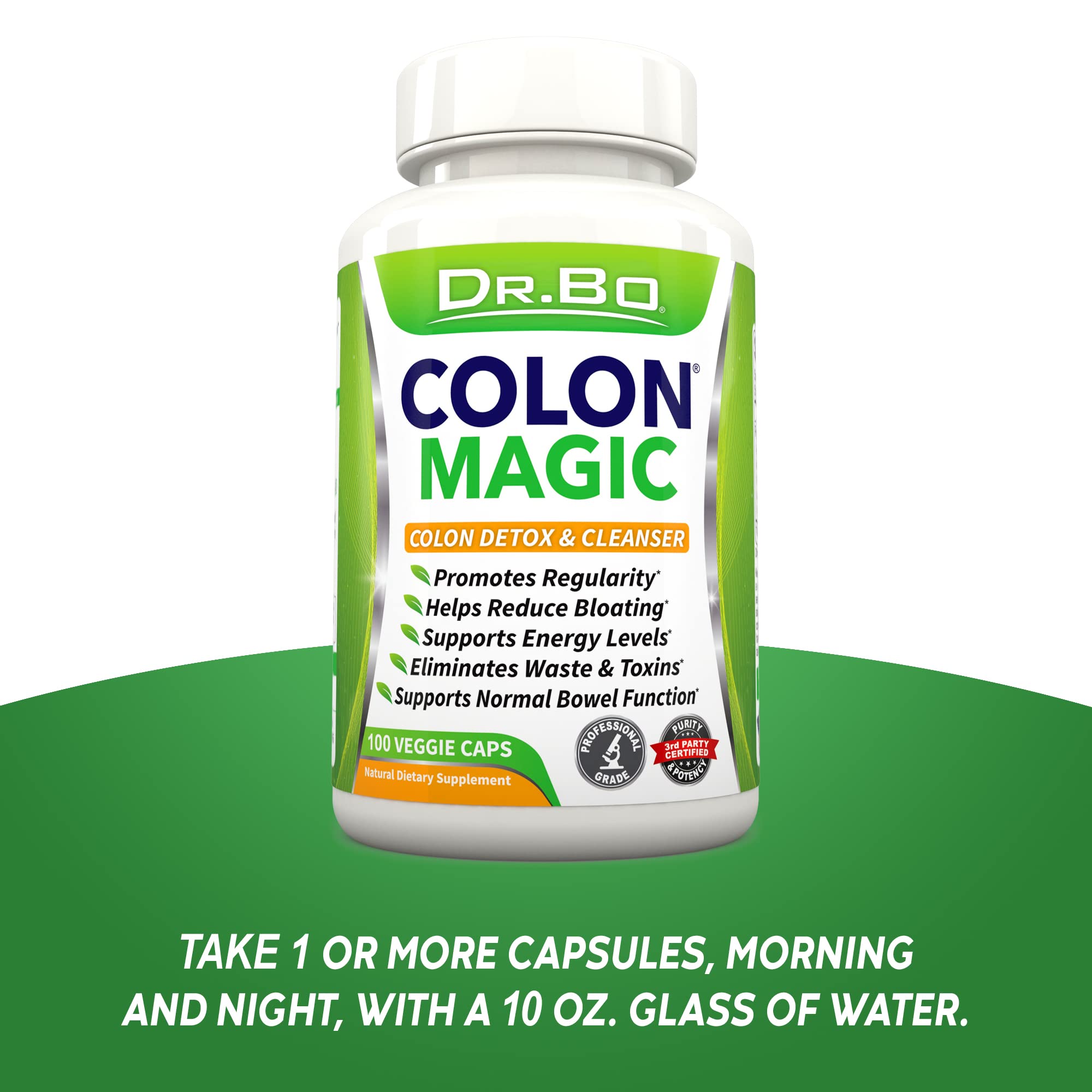 Colon Cleanse Detox Formula - Natural Bowel Cleanser Pills for Intestinal Bloating & Fast Digestive Cleansing - Daily Constipation Relief Supplement Gut