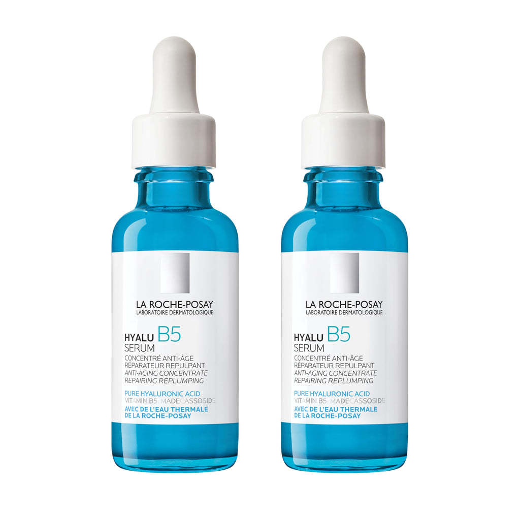 La Roche-Posay Hyalu B5 Suractivated Hyaluronic Acid Serum for Face, Vitamin B5 + Hyaluronic Acid + Glycerin, Hydrating Serum Visibly Plumps Skin,