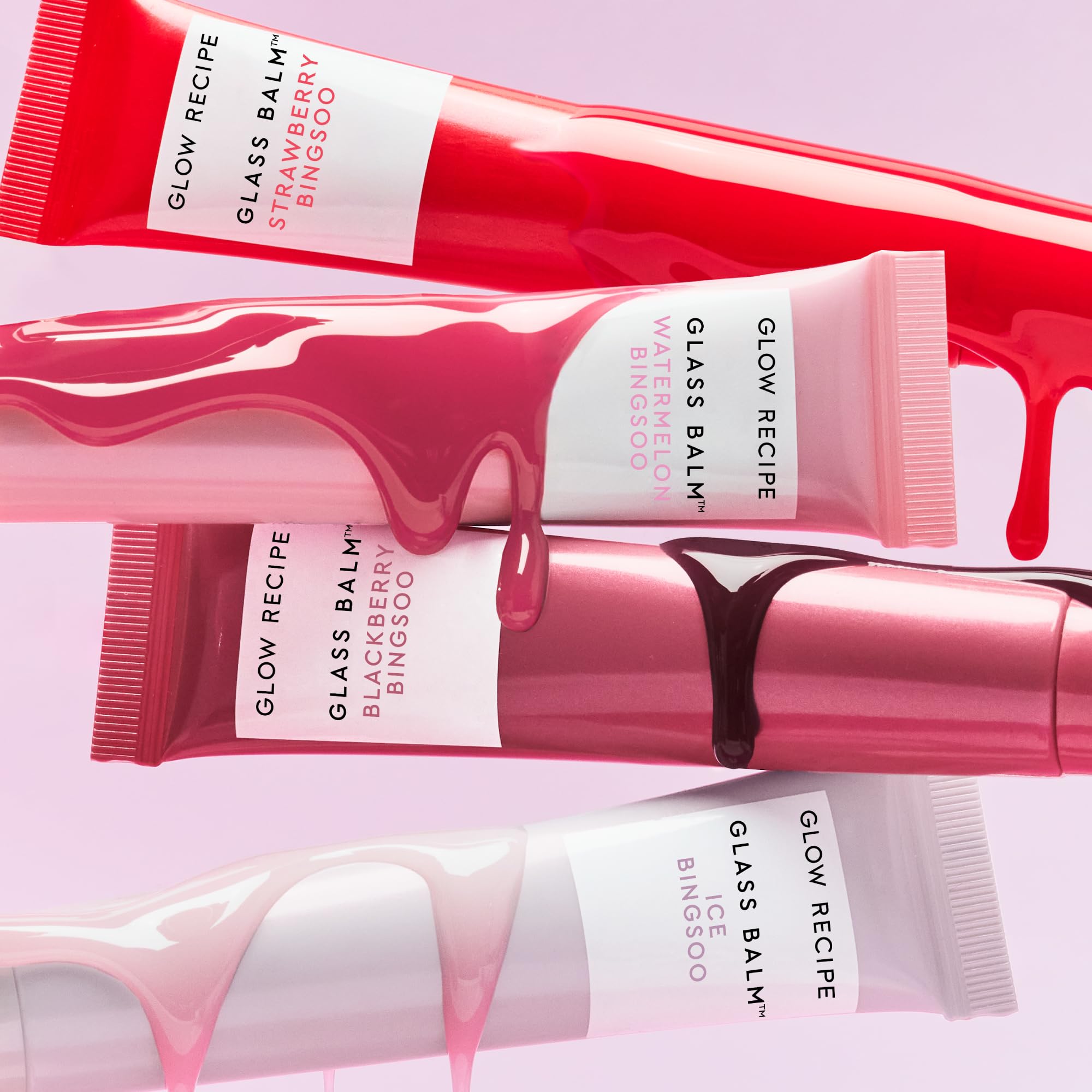 Glow Recipe Glass Balm Lip Treatment - 12Hr Hydrating Lip Balm & Moisturizer with Hyaluronic Acid to Smooth, Plump & Protect from Dryness, High Shine Finish - Clear Tint, Ice Bingsoo (15 ml) Glow RecipeBuy Supplements Australia