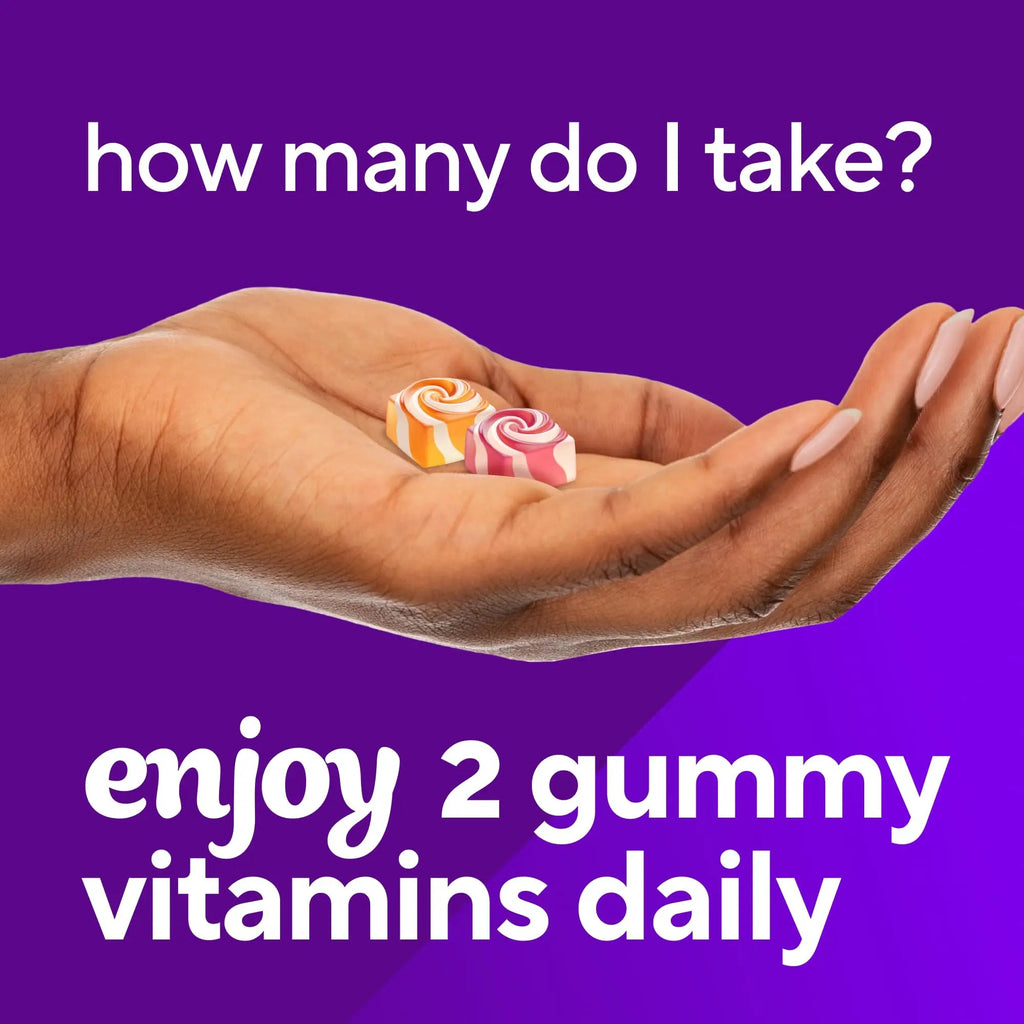 vitafusion Chewable Calcium Gummy Vitamins for Bone and Teeth Support, Calcium Gummies, Fruit and Cream Flavor, 100 Count, 50 Day Supply Vitafusion