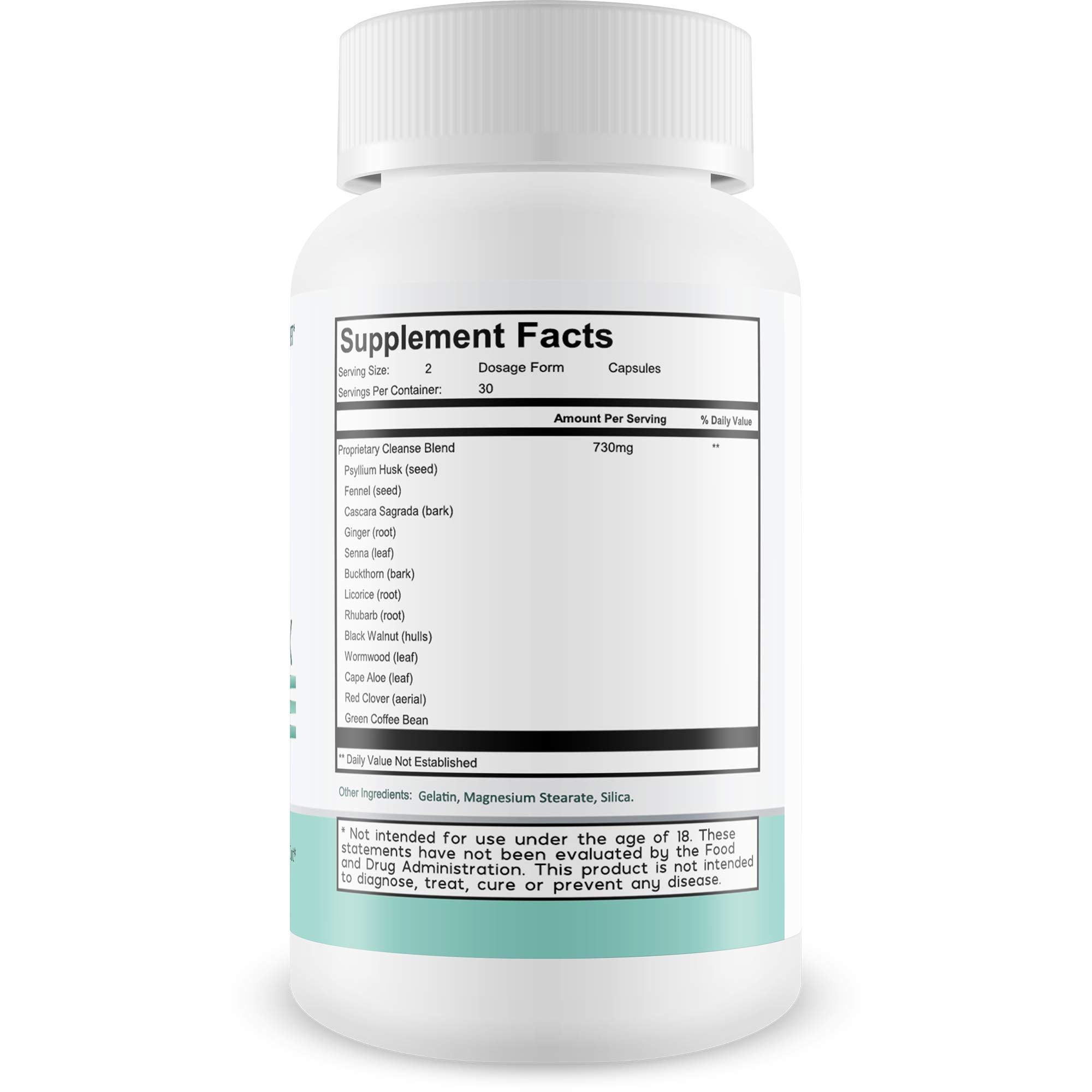 Sebi Detox Cleanse - Advanced Detoxification Support - Detox The Entire Body Starting with The Gut - Help Remove Toxins - Inspired by dr sebi Products
