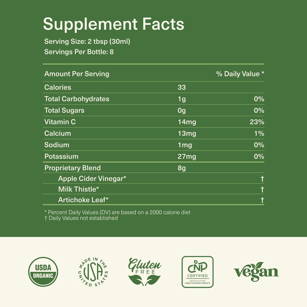 Liver Complete Liquid 8 oz - Organic Liver Cleanse Detox Formula, Herbal Support for High Enzymes with Milk Thistle Dandelion Chanca Piedra, Easy Absorbing