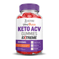 Justified Laboratories Ultra Quick Keto ACV Gummies Extreme (2000 mg) - 60 Count - Formulated with Apple Cider Vinegar, Folate & Vitamin B12