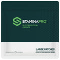 LUMINAS STAMINAPRO Patch - Water-Resistant Athletic Adhesive, Electroceutical Relief - Versatile Active Comfort, Long Lasting - Back, Joints, Knees, Hamstrings - 24 Pack (Large Tan Patches) LUMINASBuy Supplements Australia