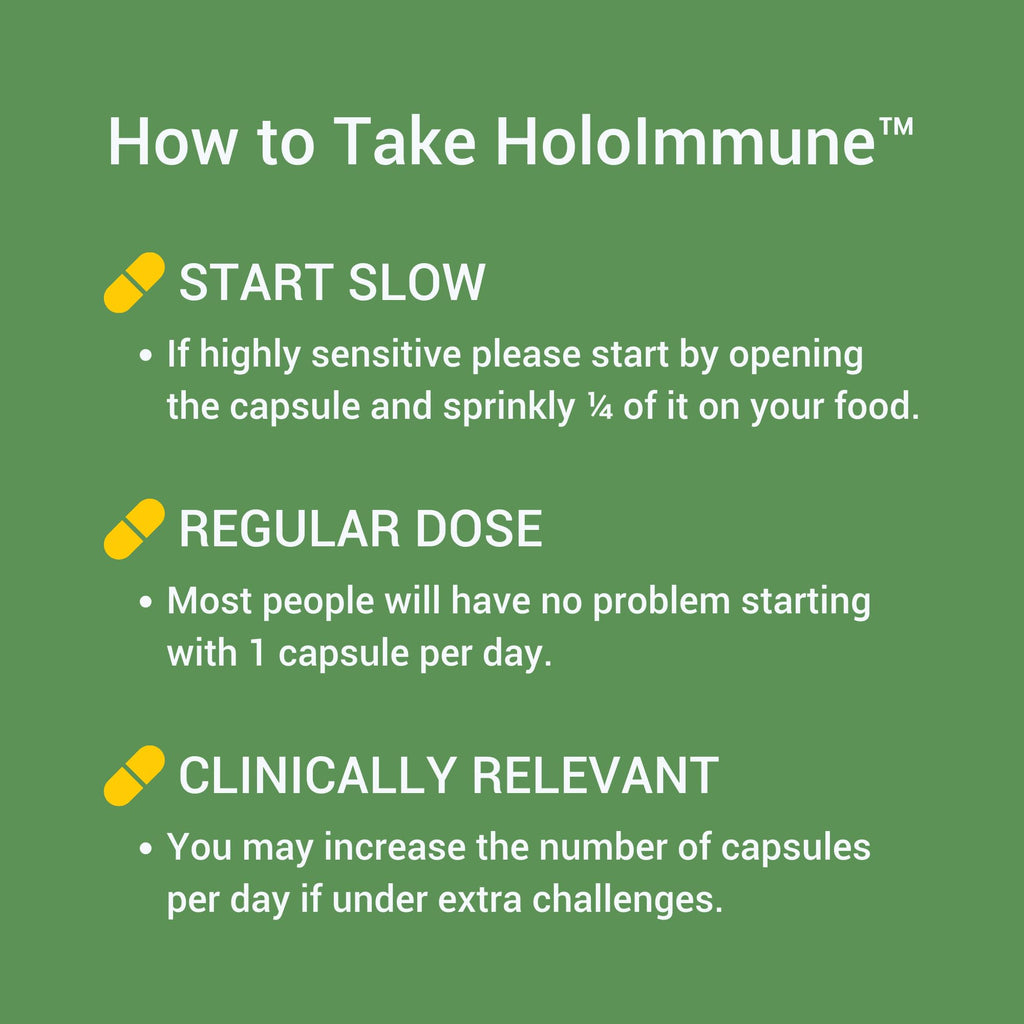 Healthy Gut HoloImmune | Paraprobiotic with Immuse Immune Support | 30 Servings
