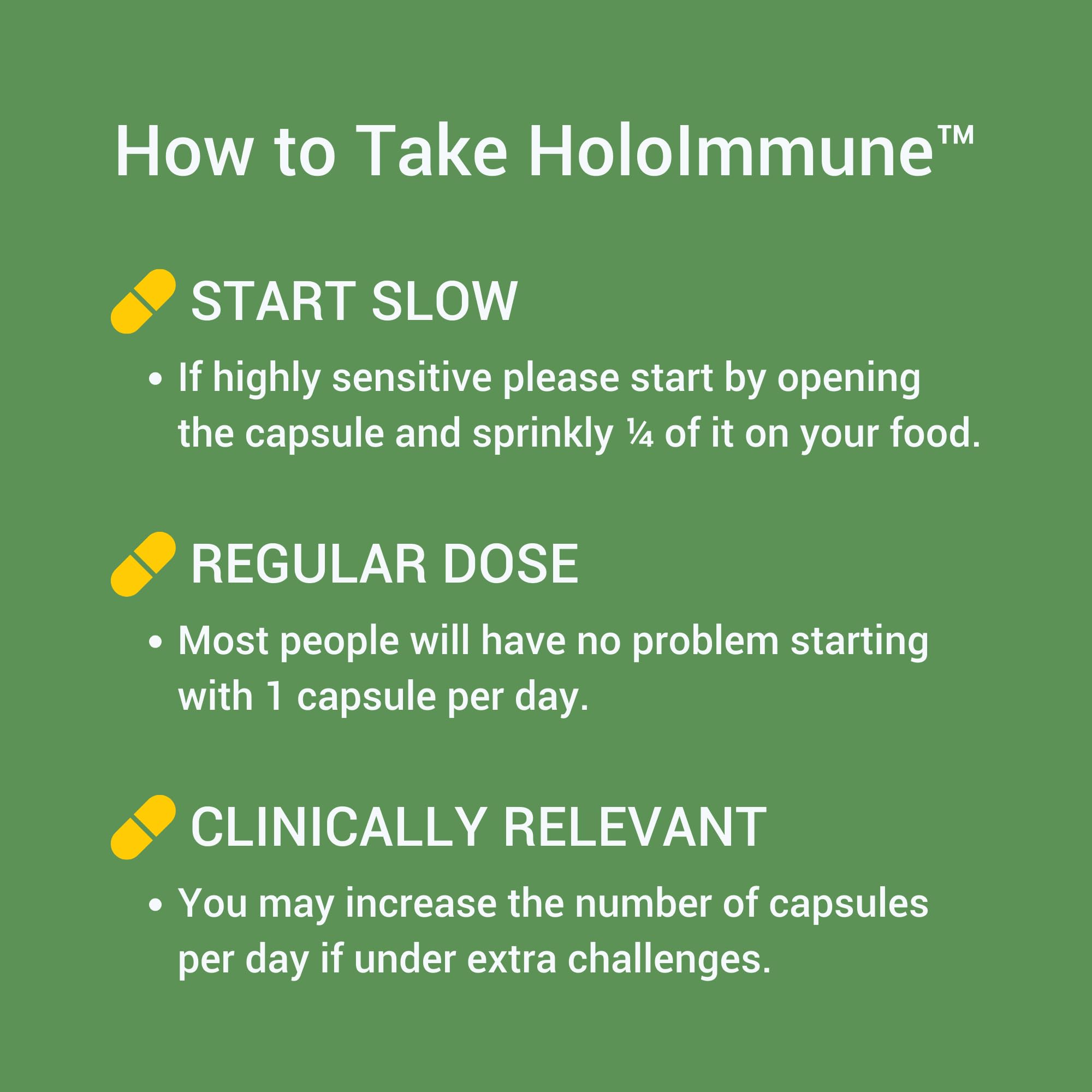 Healthy Gut HoloImmune | Paraprobiotic with Immuse Immune Support | 30 Servings