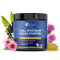 29-in-1 Full Spectrum Detox Powder | 5-Step Total-Body Reset for Liver, Lymphatic, Colon & Gut Support | Potent Earthy Taste