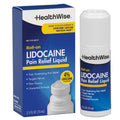 HealthWise 4% Lidocaine Roll-On | OTC Strength | Pain Relief Liquid | 2.5 oz. 73 mL | Non-Greasy, Unscented Formula | Topical Anesthetic HealthWiseBuy Supplements Australia