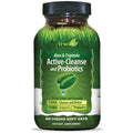 Irwin Naturals Aloe & Triphala Active Cleanse + Probiotics - 60 Liquid Softgels - Natural Digestive Support - Gentle, Effective Detox