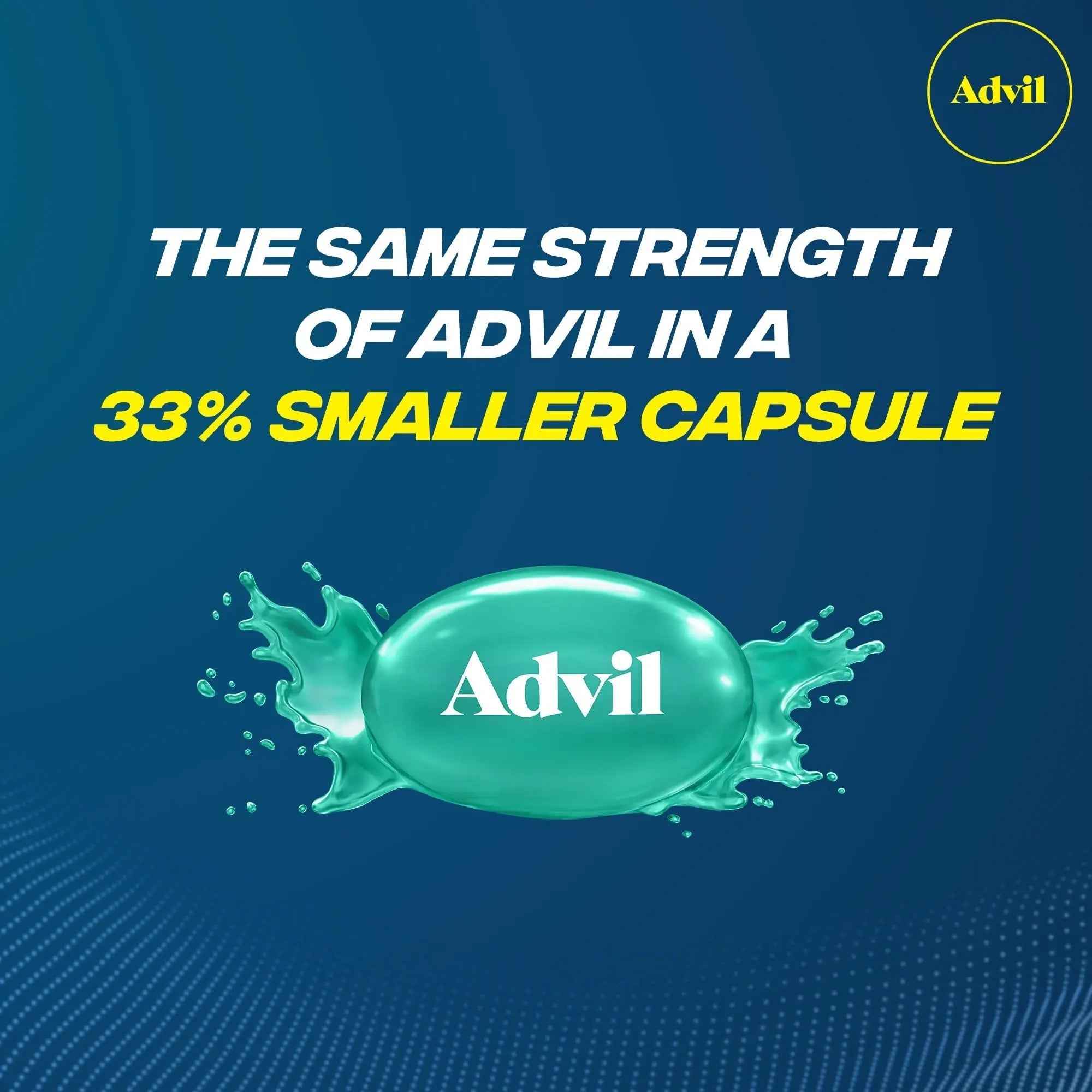 Advil Liqui-Gels minis Pain Reliever and Fever Reducer, Pain Medicine for Adults with Ibuprofen 200mg for Pain Relief - 50x2 Liquid Filled Capsules AdvilBuy Supplements Australia