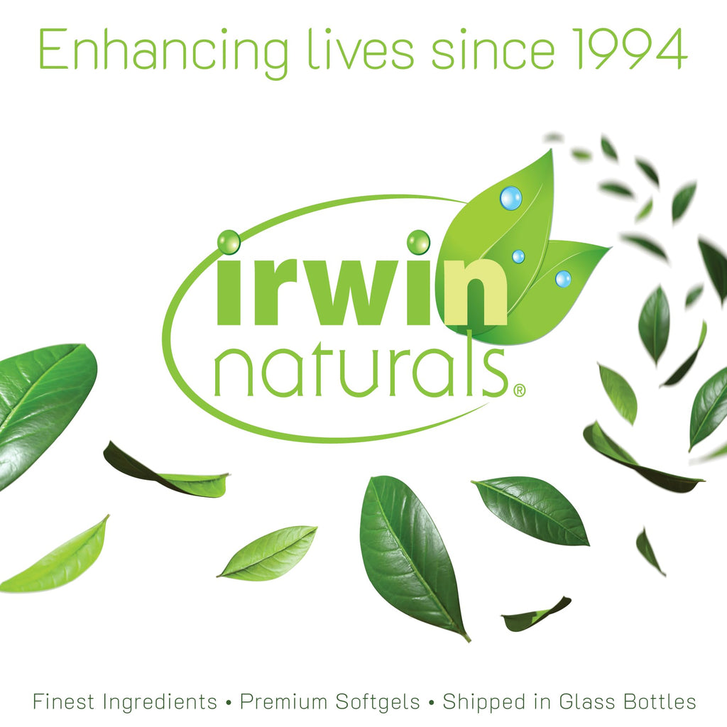 Irwin Naturals 2-in-1 Cleanse & Flush Support - 60 Liquid Soft-Gels - Flushes Digestive Tract & Reduces Bloating - 30 Total Servings