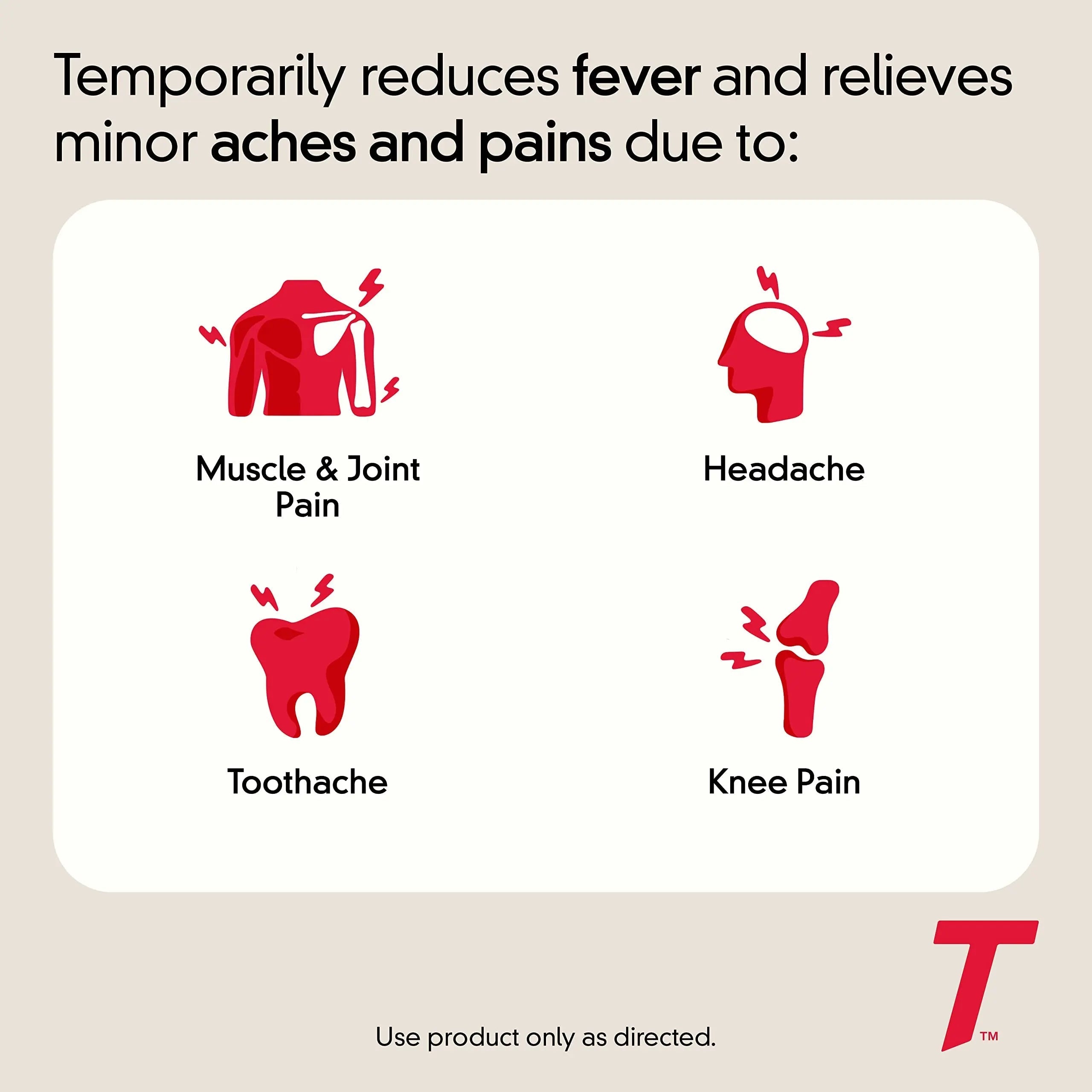 Tylenol Extra Strength Acetaminophen Caplets, 500 mg, Pain Relief & Fever Reducer for Headache, Backache, Toothache, Menstrual Cramps & Pain, Travel-Friendly Packaging, 2-Caplet Pouches, 50 Count TylenolBuy Supplements Australia