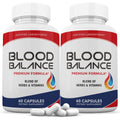 Justified Laboratories (2 Pack Blood Balance Advanced Formula 620MG Formula Supplement Pills 120 Capsules Justified LaboratoriesBuy Supplements Australia