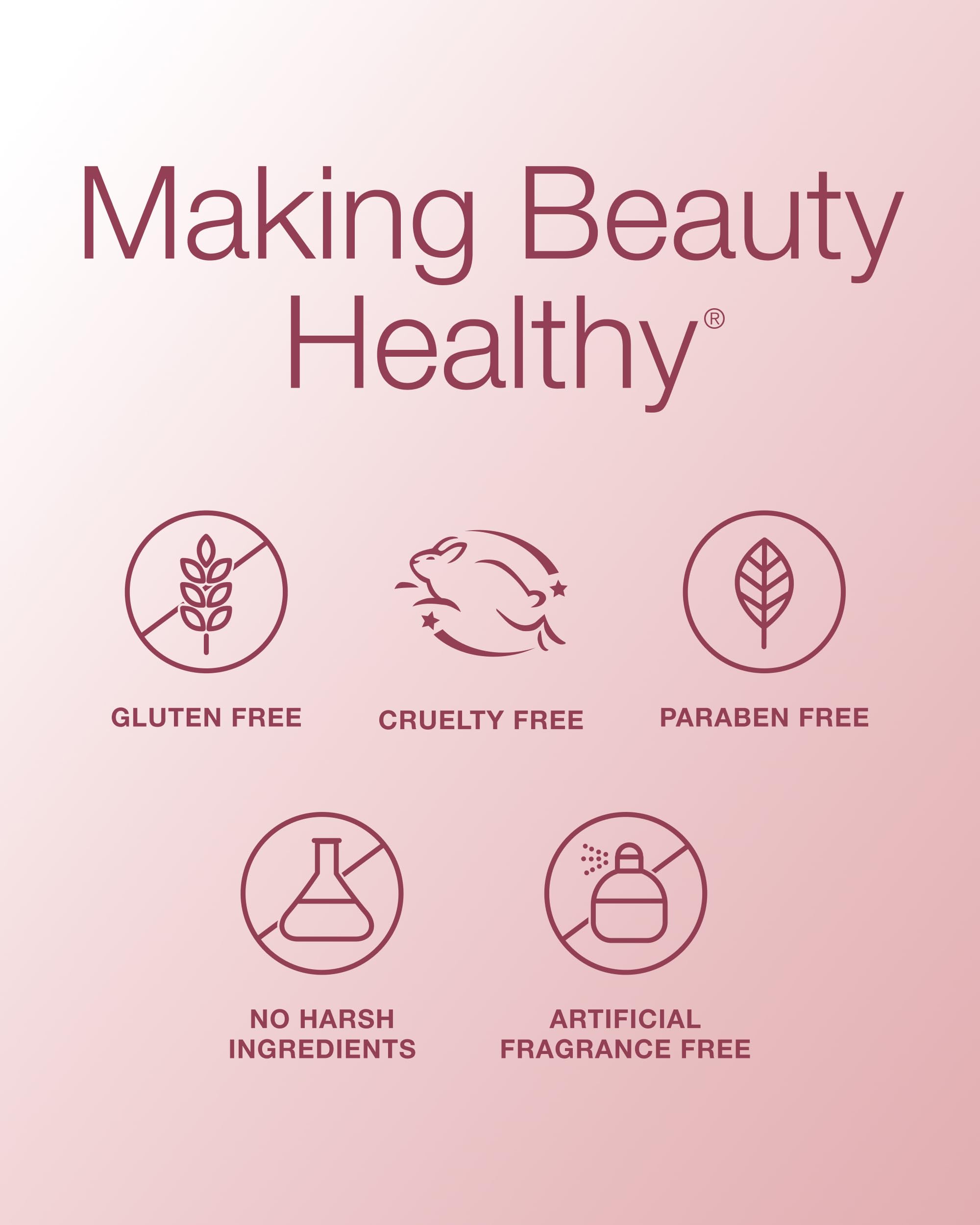 Mineral Fusion 3-in-1 Color Stick - Hydrating Cream Blush Tint for Cheek, Lip and Eye - Natural Multi Use Makeup (Rosette)