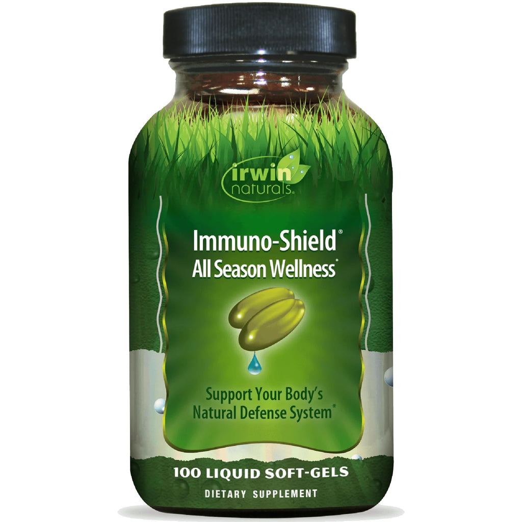 Irwin Naturals Immuno-Shield All Season Wellness - Promote Body's Natural Defense System - Powerful Antioxidants and Immune Support Supplement for Men and Women - 100 Liquid Soft-Gels Irwin NaturalsBuy Supplements Australia