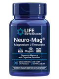 Life Extension Neuro-Mag Magnesium L-Threonate, Memory Health, Quick Thinking, Cognitive Health Support, Vegetarian, Non-GMO, 90 Vegetarian Capsules (144 mg from 2000 mg Magtein magnesium L-threonate Life ExtensionBuy Supplements Australia