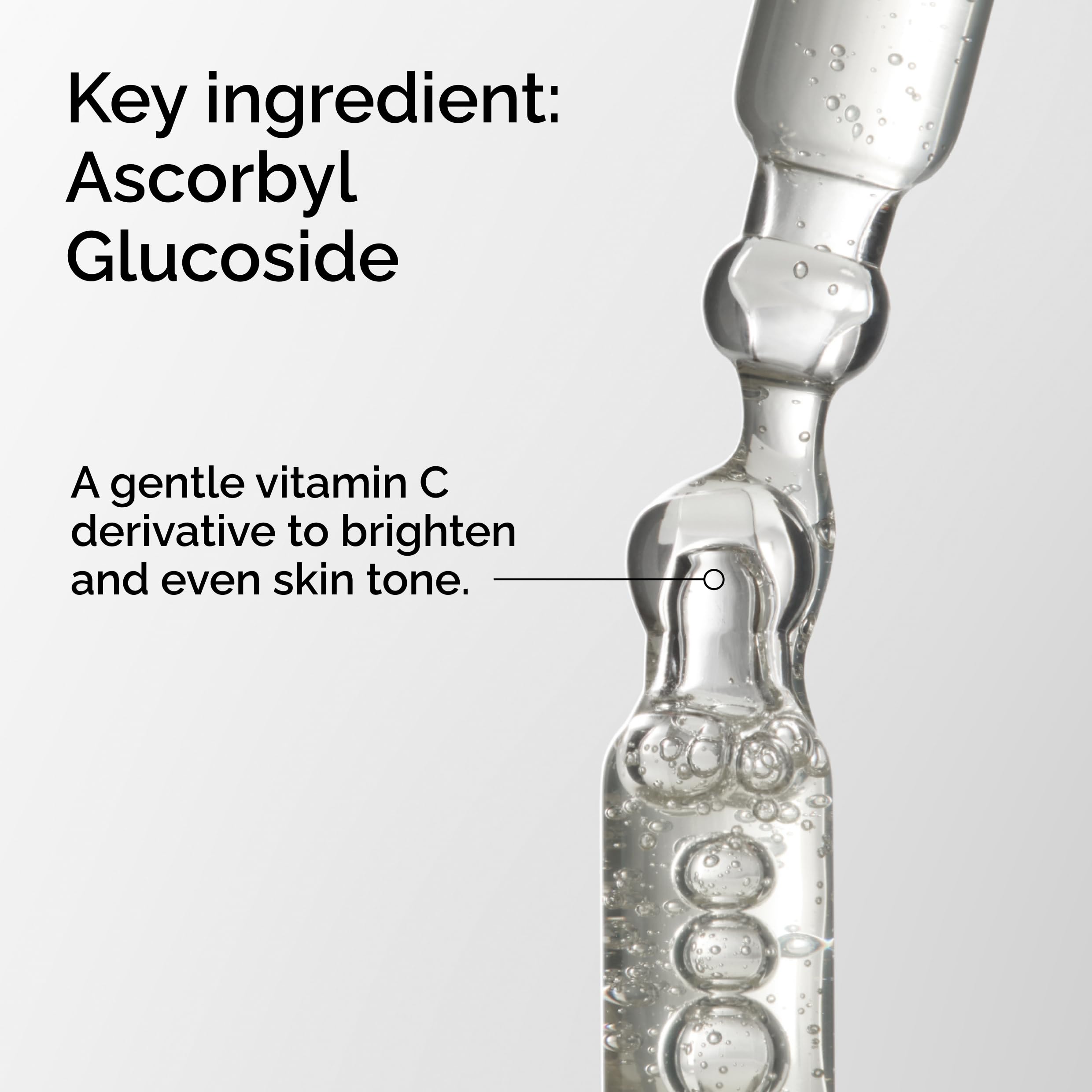 The Ordinary Ascorbyl Glucoside Solution 12%, Vitamin C Serum for Even Skin Tone and Antioxidant Protection, 1 Fl Oz