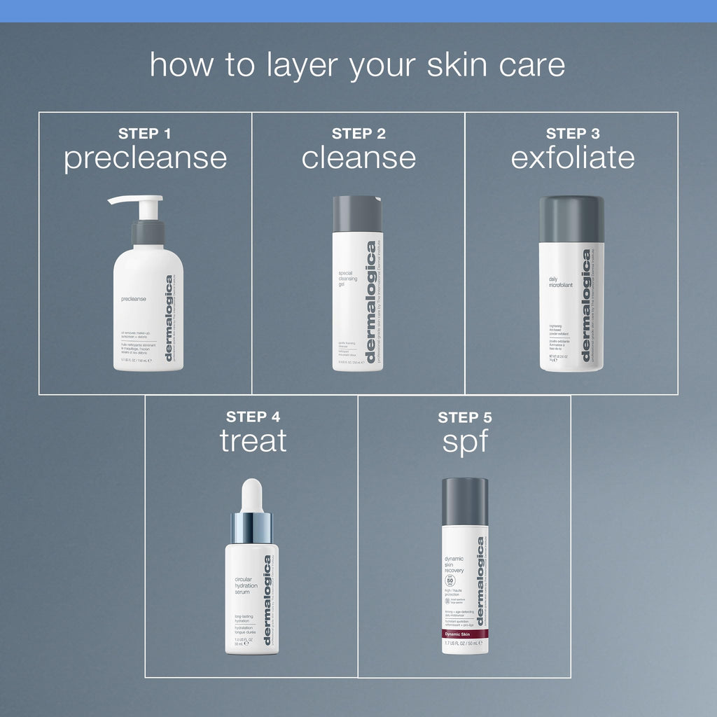 Dermalogica Circular Hydration Face Serum with Hyaluronic Acid - Deep Hydrating and Long Lasting, 0.34 fl oz