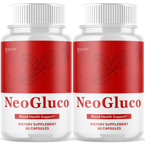 (2 Pack) NeoGluco Capsules, Official NeoGluco Glycogen Support Pills with All Natural Ingredients, Advanced Formula Health Supplement with Max Strength Premium Vitamins for Women & Men (120 Capsules) SyvorBuy Supplements Australia