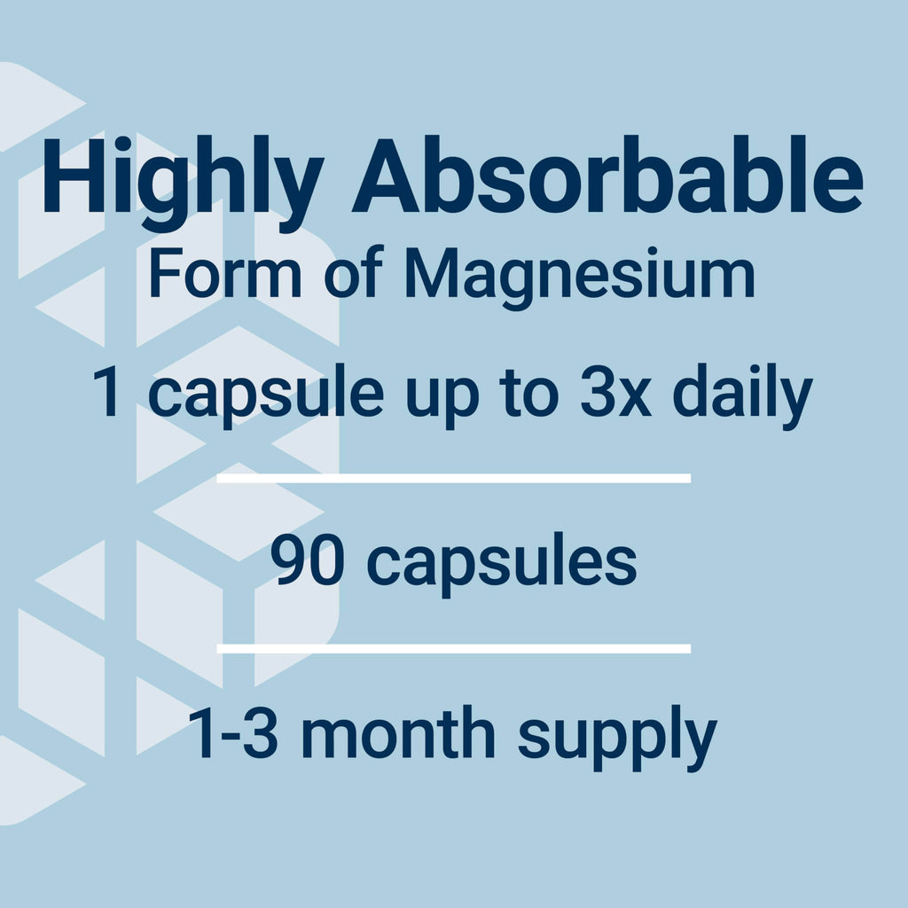 Life Extension Magnesium Glycinate, Heart Health, Bone Health, Nerve and Muscle Support, Highly absorbable, Gluten-Free, Non-GMO, Vegetarian, 90 Capsules Life ExtensionBuy Supplements Australia