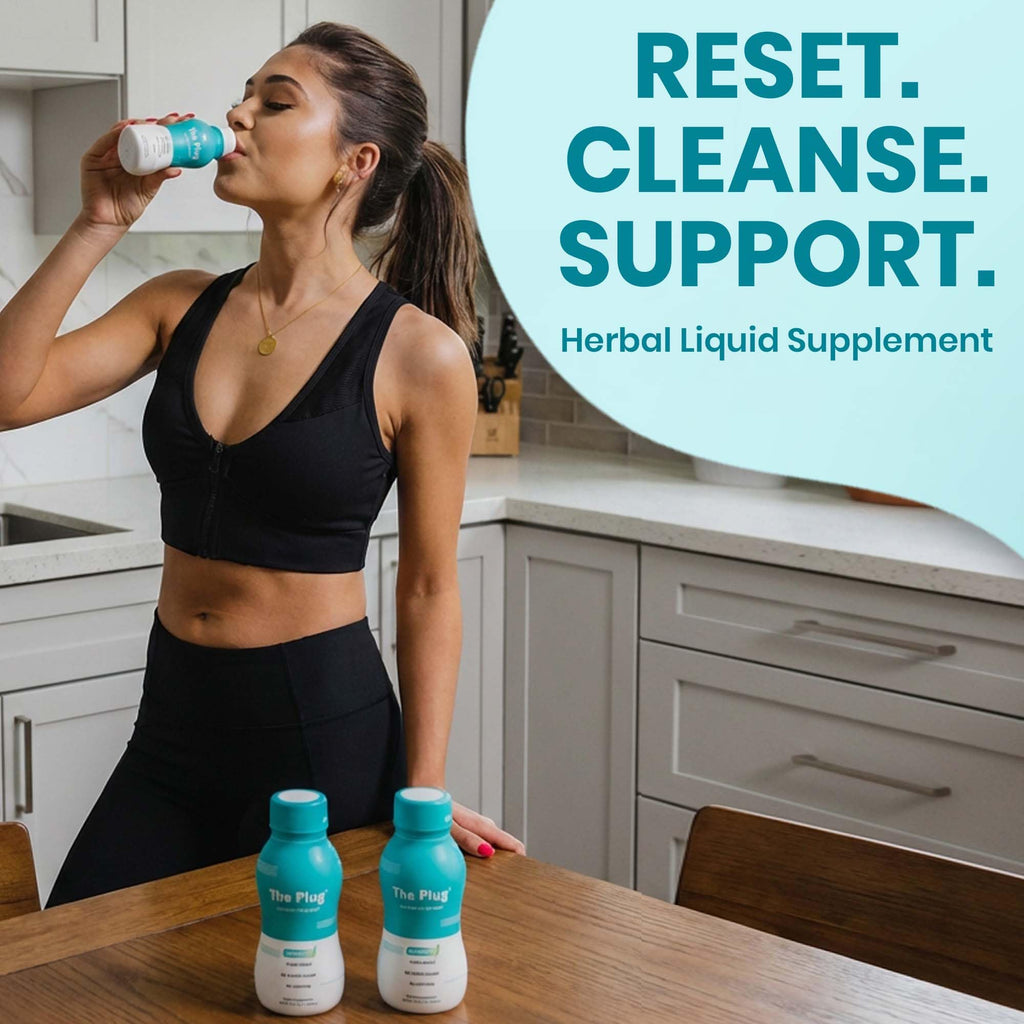 The Plug Liver Cleanse & Detox Drink | Organic Herbal Liquid Supplement with Electrolytes, Superfruits & Plant-Based Nutrients