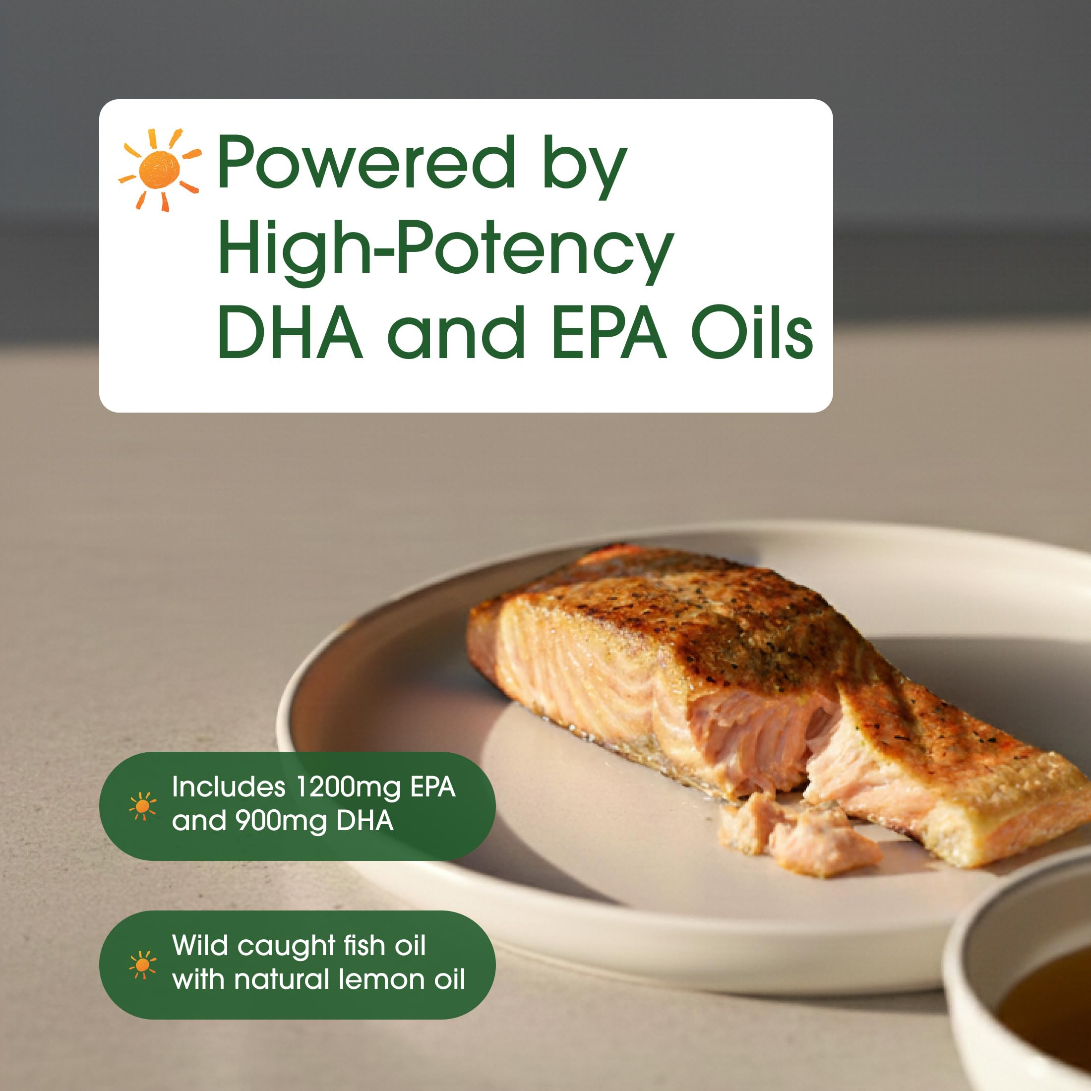 NatureBell Omega-3 Fish Oil - 180 Softgels - Support for Joint, Brain & Heart Health* - with EPA & DHA - No Burps or Fishy Aftertaste - Non-GMO