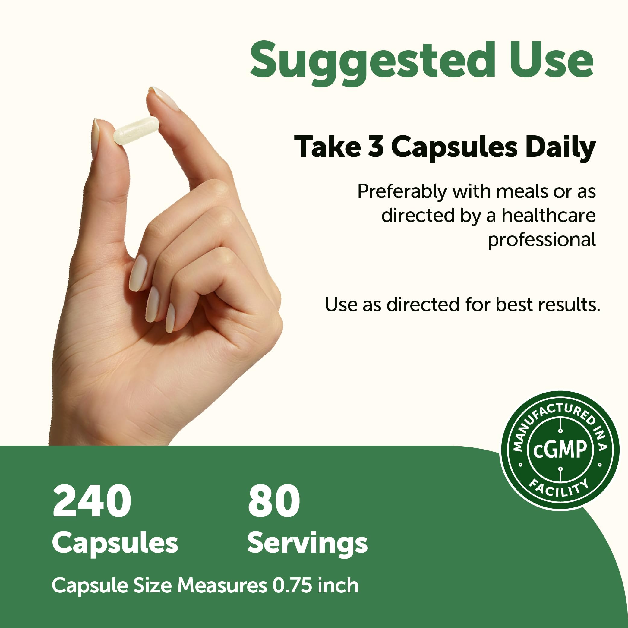 Micro Ingredients Bovine Colostrum 1,000 mg Per Serving, 240 Capsules | 40% IgG with Collagen & Probiotics | Colostrum Supplement