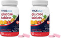 TRUEplus® Glucose Tablets, Tropical Fruit Flavor - 50ct Bottle (Pack of 2)