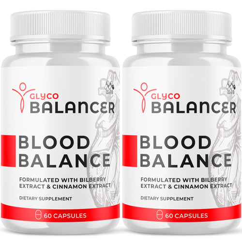 (2 Pack) Glyco Balancer Capsules, Official GlycoBalancer Health Support Pills with All Natural Ingredients, Glyco Balancer Advanced Health Support with Premium Vitamins for Women & Men (120 Capsules) MJO buy supplements Au