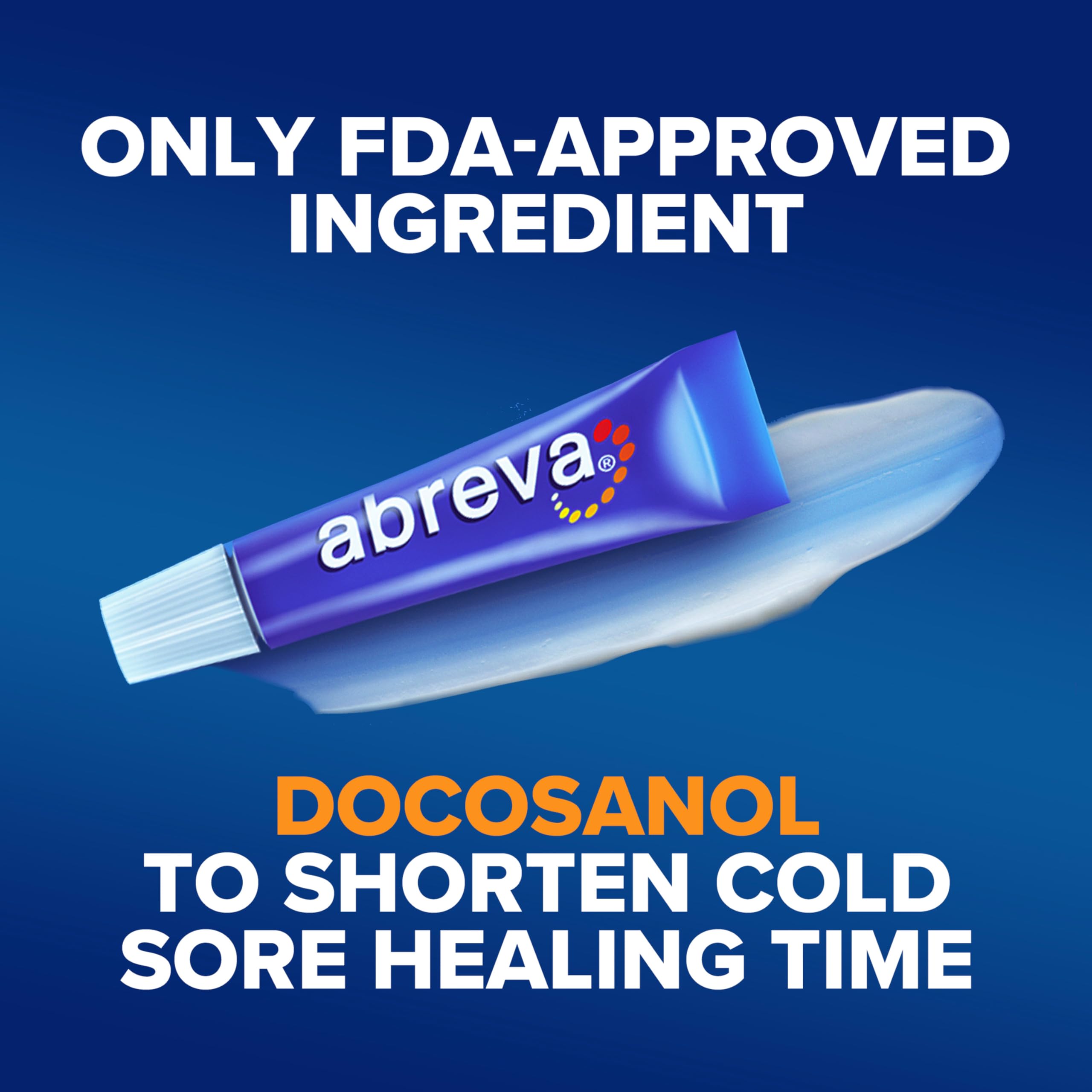 Abreva Docosanol 10% Cream Tube, FDA Approved Treatment for Cold Sore/Fever Blister, 2 grams Abreva buy supplements Au