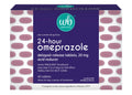 Wellness Basics Omeprazole 20mg Delayed Release | Acid Reducer | 42 Count | Tablet | Treats Frequent Heartburn (Wildberry)
